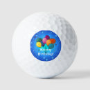 Search for balloons golf balls Happy birthday
