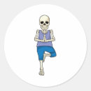 Search for yoga skeleton stickers Meditation