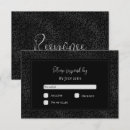 Search for leopard rsvp cards Black