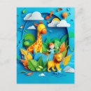 Search for lion kid postcards Giraffe