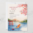 Search for sakura birthday invitations Cherry blossom