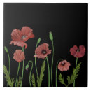 Search for red poppy tiles Flowers