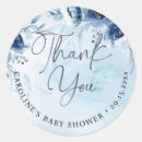 Search for baby thank you stickers Blue