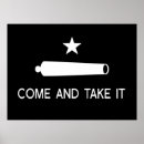 Search for guns flag posters Come and take it
