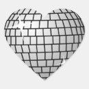 Search for disco heart stickers Ball
