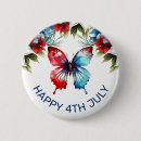 Search for red flower badges Watercolor