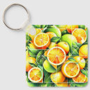 Search for lemons key rings Fruit pattern