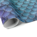 Search for purple and teal wrapping paper Mermaid