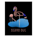 Search for stand out art Flamingo