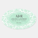 Search for white damask stickers Mint green