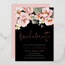 Search for gold foil hens party invitations Black