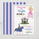 Search for knight birthday invitations Princess