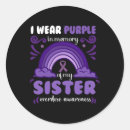 Search for in memory stickers Sister
