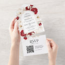 Search for ruby red wedding invitations Elegant