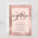 Search for 18th birthday invitations Chic