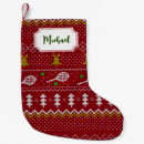 Search for knitted christmas stockings Xmas
