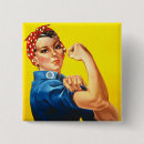 Search for rosie the riveter badges Woman
