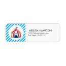 Search for carnival birthday return address labels Party