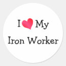 Search for i love my hubby stickers Red