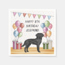 Search for black labrador retriever napkins Birthday