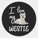 Search for westies stickers Westie dog