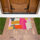 Search for abstract doormats Colorful