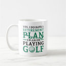 Search for golf retirement mugs Funny