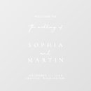 Search for modern wedding signs Acrylic