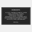 Search for perfume labels Black and white
