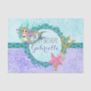 Search for teal tissue paper Mermaid