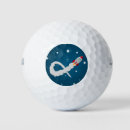 Search for rocket golf balls Astronaut
