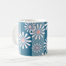 Search for stripes and flowers mugs Blue