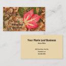 Search for maple leaf business cards Country