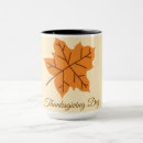 Search for happy thanksgiving day mugs Autumn leaves