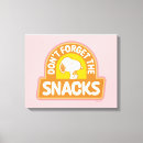 Search for snack canvas prints Cartoon