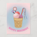 Search for birthday cake postcards Dessert