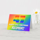 Search for 47th birthday cards 47 years old