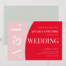 Search for modern geometric wedding invitations Colourful