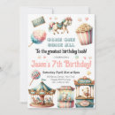 Search for carousel party invitations Carnival