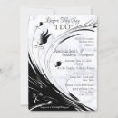 Search for silhouette shower invitations Modern