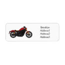 Search for biker return address labels Ride