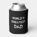 Search for funny fathers day can coolers Typography