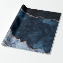 Search for blue agate wrapping paper Geode gemstone