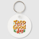 Search for food pun key rings Taco