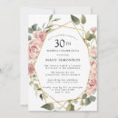 Search for for 30th birthday invitations Feminine