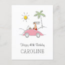 Search for 40th for her birthday cards Over the hill