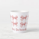 Search for pink bows mugs Stylish