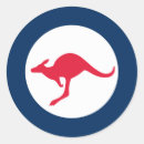 Search for australia country stickers Kangaroo