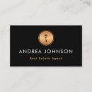 Search for real estate agent business cards Social media