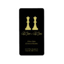 Search for queen return address labels Chess